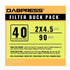 Dabpress Rosin Press Bags - 2x4 Nylon Screen Mesh Bags from 37,90,120 and 160 Micron for Extraction - ROSITEK